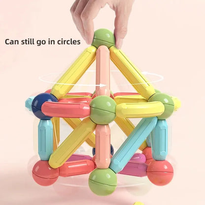 128PCS Magnetic Building Blocks