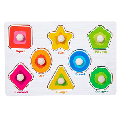 Wooden Puzzle Montessori Toys - Educational Toys