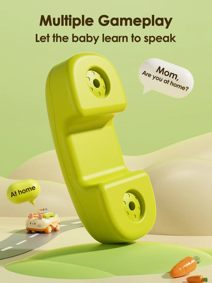 Baby Early Education Telephone Toy Car