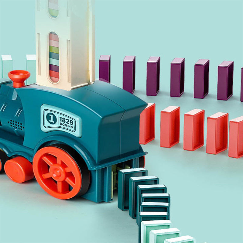 Automatic Domino Train